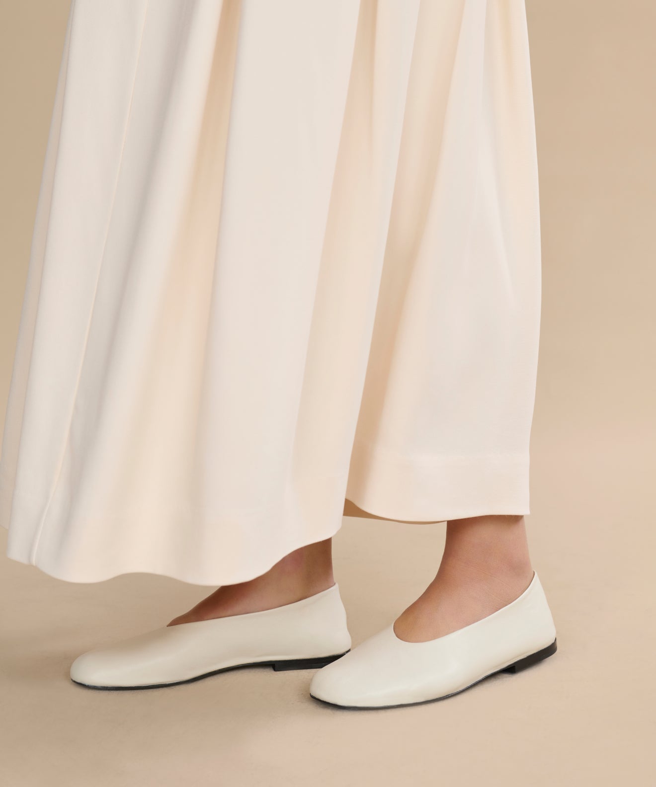 Leather Elodie Flat