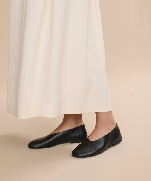 Leather Elodie Flat